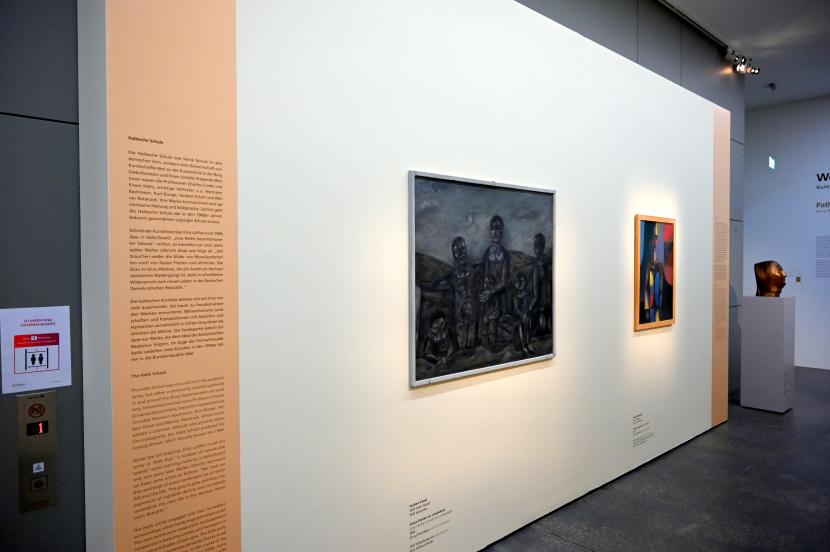 Halle (Saale), Kunstmuseum Moritzburg, Wege der Moderne, Hallesche Schule, Bild 2/2