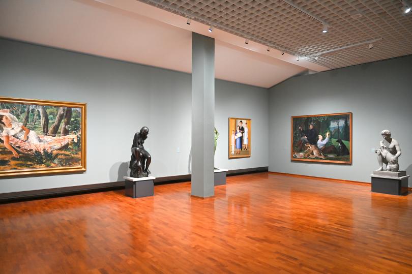 Turin, Galleria civica d'arte moderna e contemporanea (GAM Torino), Saal 7, Bild 1/2