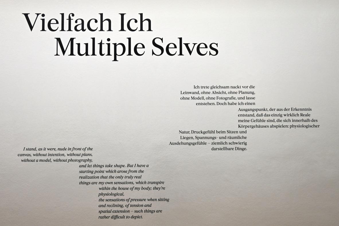 Bonn, Kunstmuseum, Ausstellung "Maria Lassnig - Wach bleiben" vom 10.02. - 08.05.2022, Saal 4, Bild 2/2