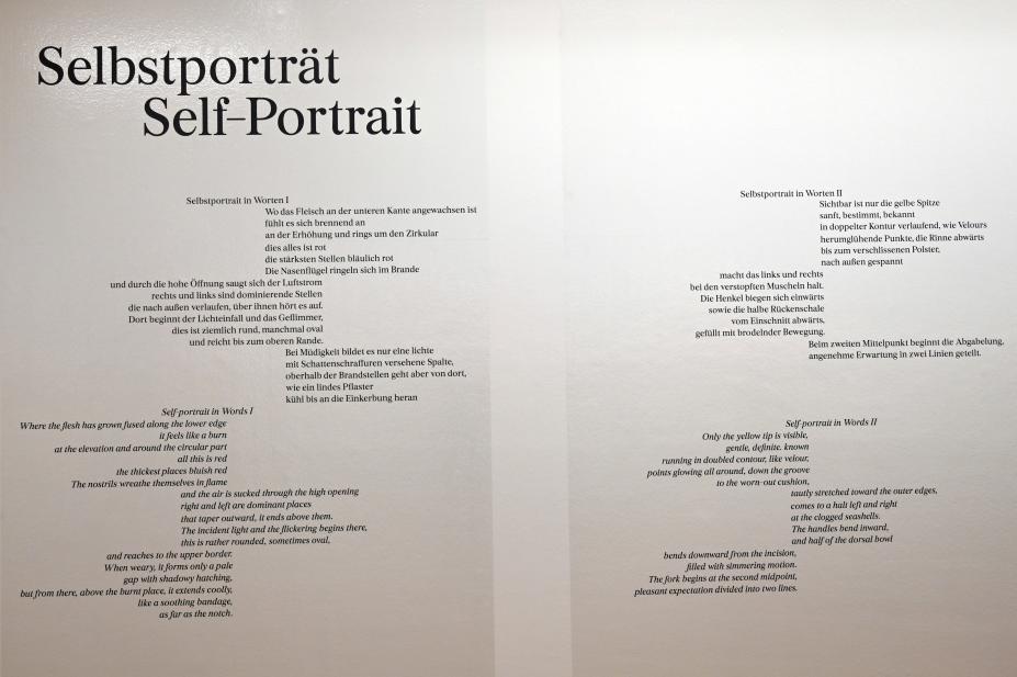 Bonn, Kunstmuseum, Ausstellung "Maria Lassnig - Wach bleiben" vom 10.02. - 08.05.2022, Saal 5, Bild 3/3