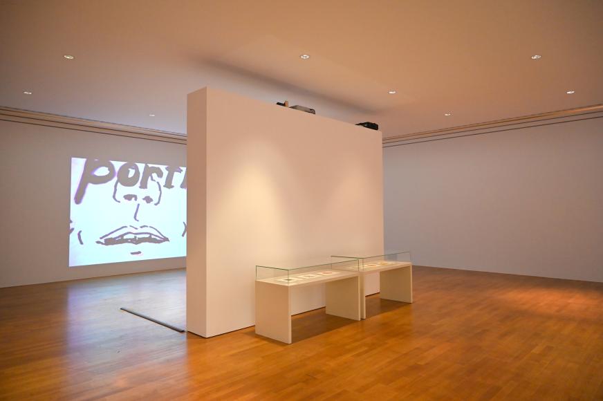 Bonn, Kunstmuseum, Ausstellung "Maria Lassnig - Wach bleiben" vom 10.02. - 08.05.2022, Saal 6