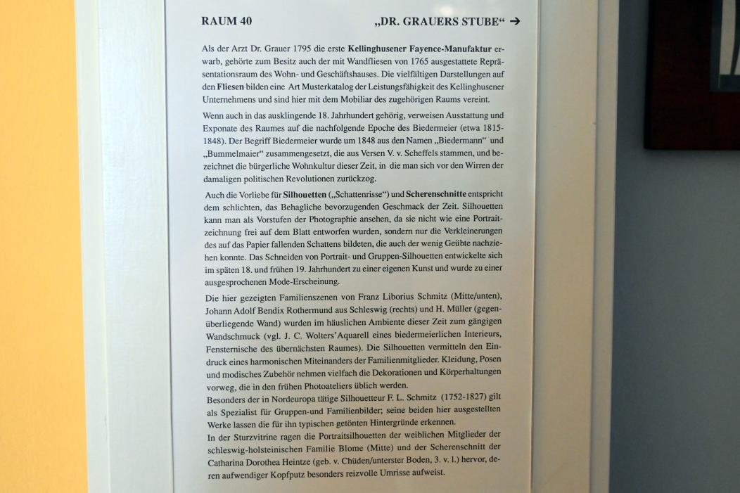 Schleswig, Landesmuseum für Kunst und Kulturgeschichte, Saal 40, Bild 1/9