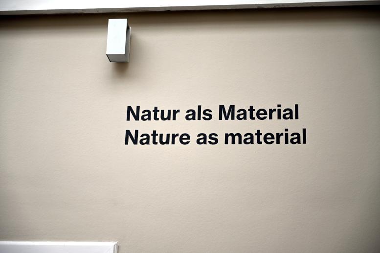 Kiel, Kunsthalle, Natur als Material, Bild 2/3