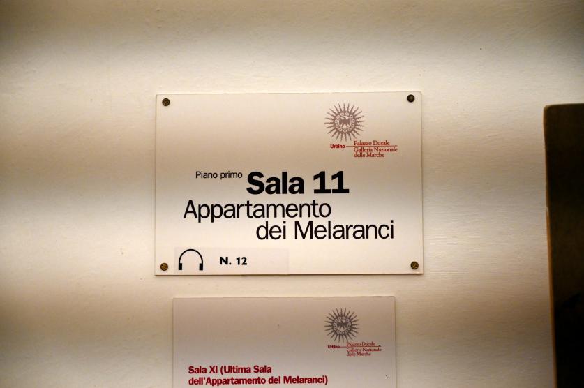 Urbino, Galleria Nazionale delle Marche, Saal 11, Bild 2/3