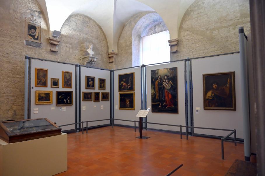 Gubbio, Pinacoteca Comunale im Palazzo dei Consoli, Obergeschoss Saal 5, Bild 1/2