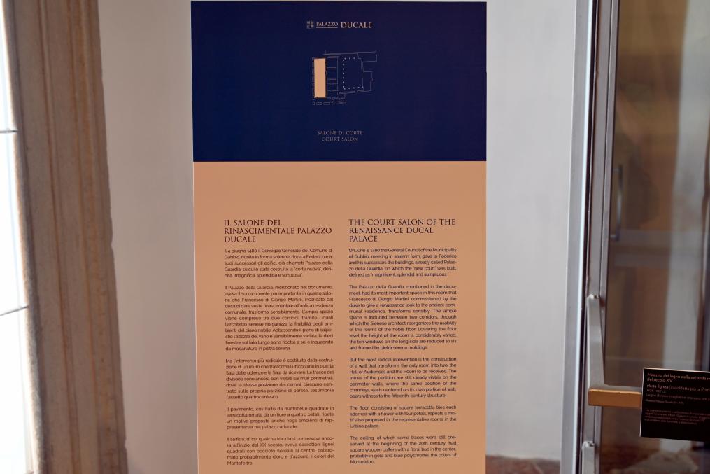 Gubbio, Museum im Palazzo Ducale, Saal 1, Bild 4/4