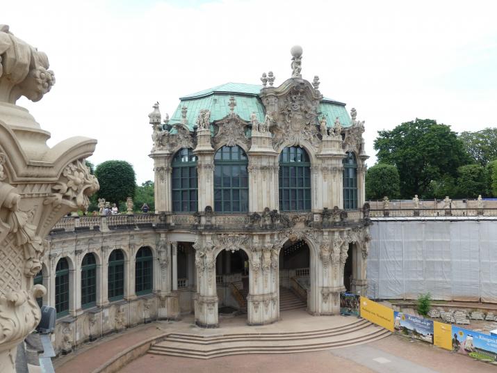 Matthäus Daniel Pöppelmann (1718), Dresdner Zwinger, Dresden, Zwinger, 1709–1728, Bild 3/3