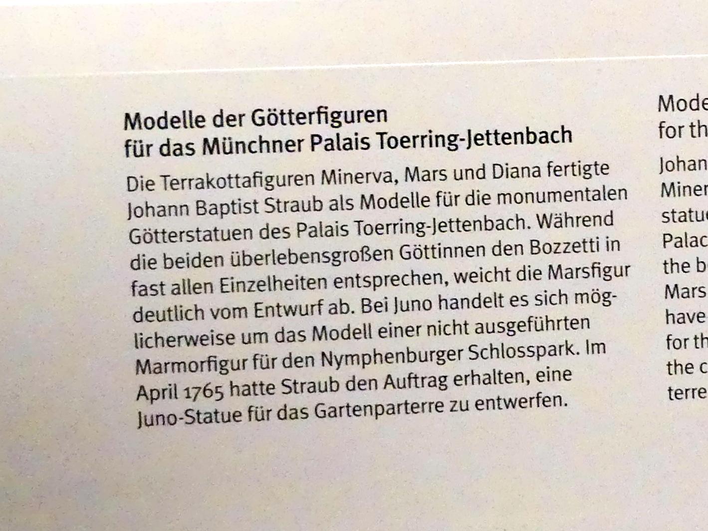 Johann Baptist Straub (1731–1777), Diana. Modello für die Figur im Bayerischen Nationalmuseum., München, Bayerisches Nationalmuseum, 1772, Bild 2/2