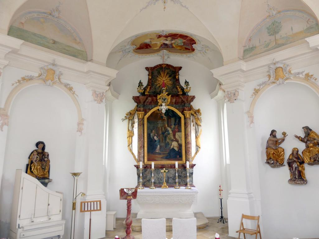 Johann Michael Fischer (Baumeister) (1725–1764), St. Anna Kapelle auf Gut Romenthal, Romenthal bei Diessen am Ammersee, Gut Romenthal, 1756–1757, Bild 4/4