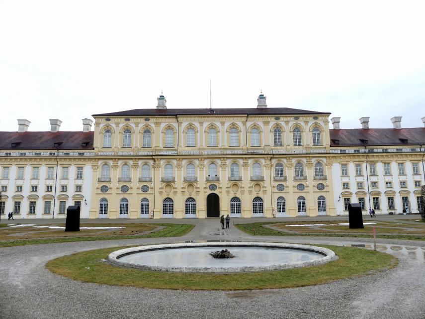 Enrico Zuccalli (Johann Heinrich Zuccalli) (1702), Neues Schloss Schleißheim, Schleißheim, Schlossanlage, Neues Schloß, 1701–1704, Bild 3/4
