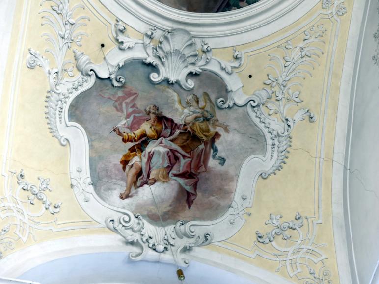 Dominikus Zimmermann (1706–1756), Stuck, Buxheim, Pfarrkirche St. Peter und Paul, 1726–1728, Bild 2/4