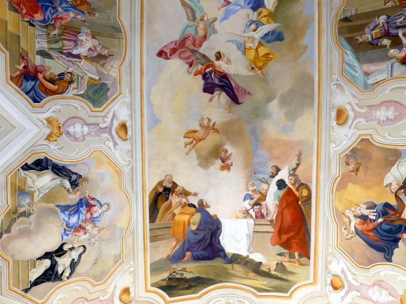Johann Baptist Zimmermann (1701–1757), Fresken, Gosseltshausen, Pfarrkirche Mariä Empfängnis, 1701, Bild 2/5