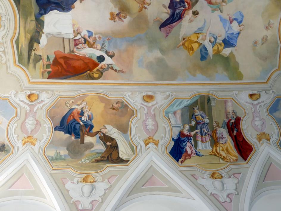 Johann Baptist Zimmermann (1701–1757), Fresken, Gosseltshausen, Pfarrkirche Mariä Empfängnis, 1701, Bild 3/5