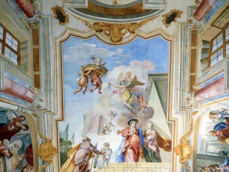 Johann Baptist Zimmermann (1701–1757), Fresken, Gosseltshausen, Pfarrkirche Mariä Empfängnis, 1701, Bild 5/5