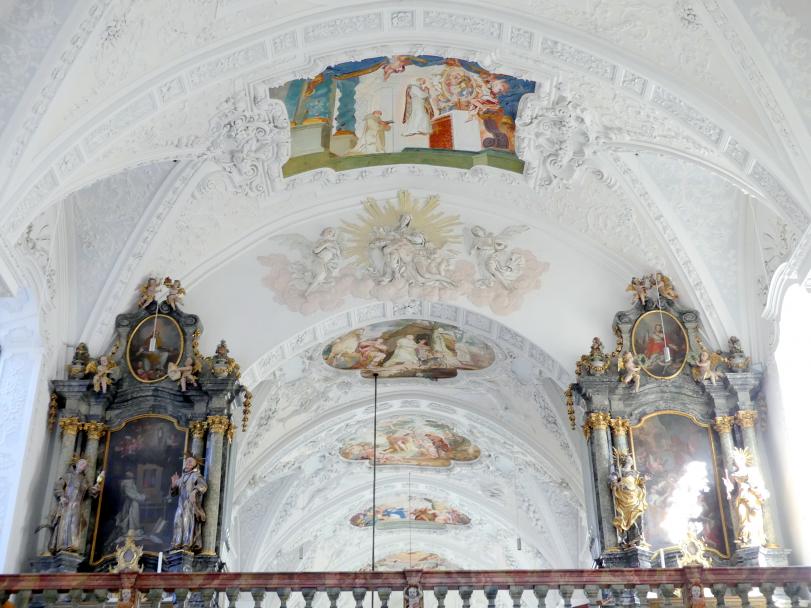 Johann Baptist Zimmermann (1701–1757), Fresken, Buxheim, ehemalige Reichskartause, jetzt Salesianerkloster, Klosterkirche Maria Saal, 1711–1712, Bild 9/18