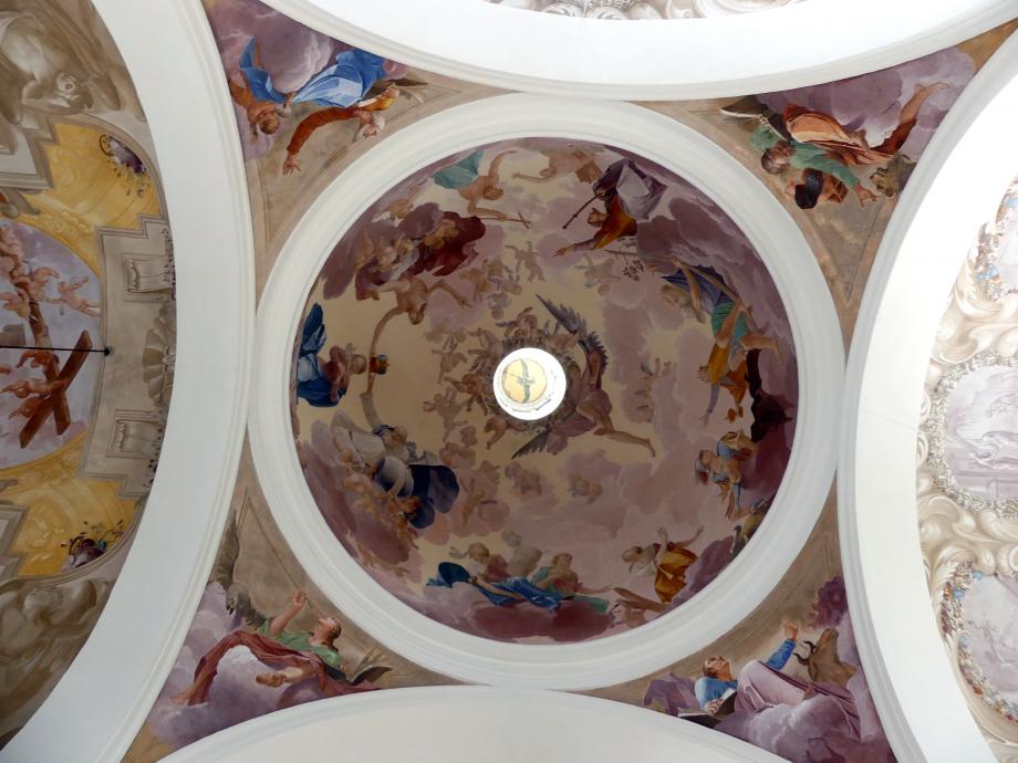 Johann Jakob Herkomer (1684–1717), Fresken, Sameister, Familienkapelle Herkomer "Mariä Sieben Schmerzen", 1686–1692, Bild 2/8