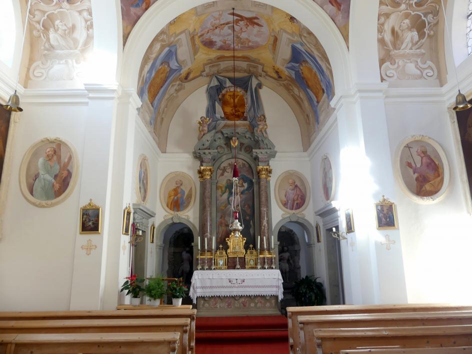 Johann Jakob Herkomer (1684–1717), Fresken, Sameister, Familienkapelle Herkomer "Mariä Sieben Schmerzen", 1686–1692, Bild 6/8