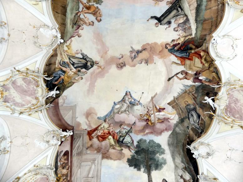 Matthäus Günther (1730–1787), Fresken, Forst (Wessobrunn), Pfarr- und Wallfahrtskirche St. Leonhard im Forst, 1769, Bild 2/19