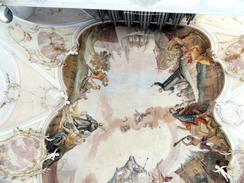 Matthäus Günther (1730–1787), Fresken, Forst (Wessobrunn), Pfarr- und Wallfahrtskirche St. Leonhard im Forst, 1769, Bild 3/19