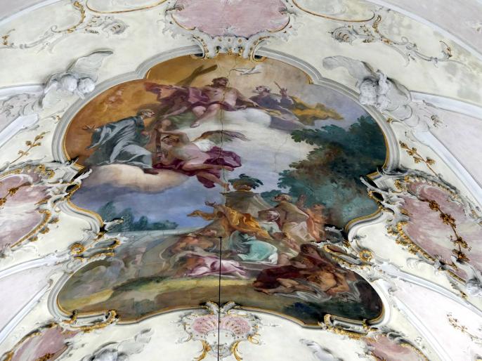 Matthäus Günther (1730–1787), Fresken, Forst (Wessobrunn), Pfarr- und Wallfahrtskirche St. Leonhard im Forst, 1769, Bild 4/19