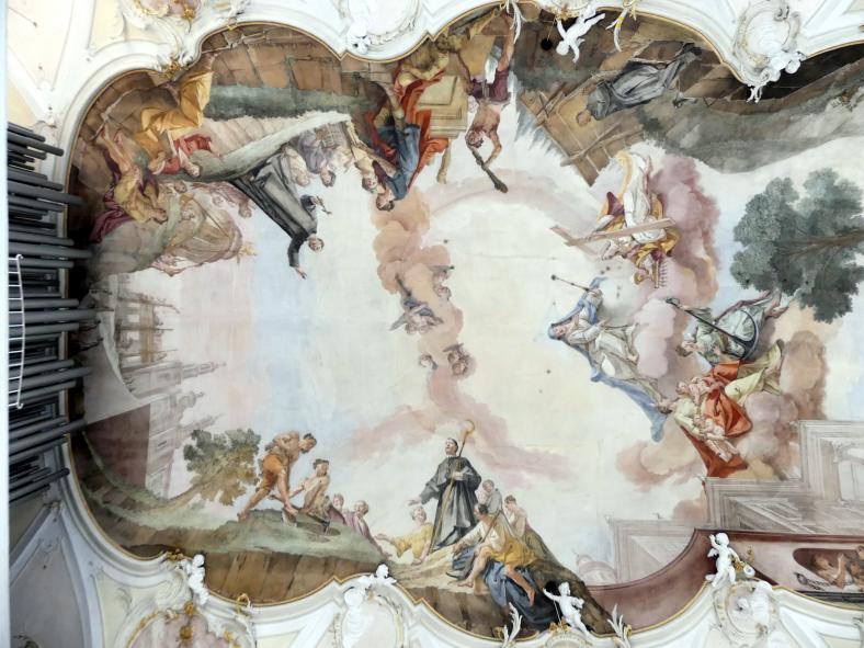 Matthäus Günther (1730–1787), Fresken, Forst (Wessobrunn), Pfarr- und Wallfahrtskirche St. Leonhard im Forst, 1769, Bild 5/19