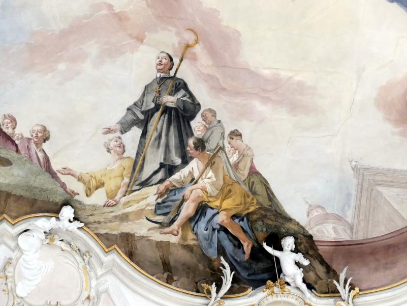 Matthäus Günther (1730–1787), Fresken, Forst (Wessobrunn), Pfarr- und Wallfahrtskirche St. Leonhard im Forst, 1769, Bild 14/19