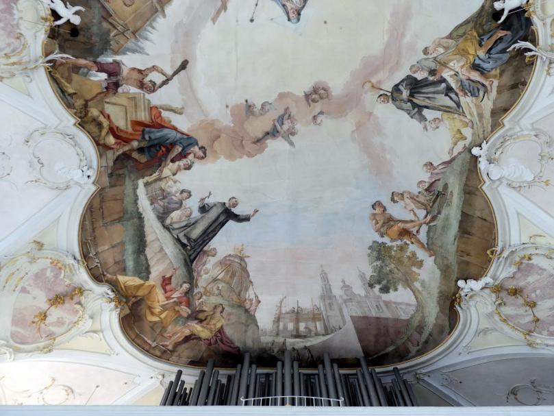 Matthäus Günther (1730–1787), Fresken, Forst (Wessobrunn), Pfarr- und Wallfahrtskirche St. Leonhard im Forst, 1769, Bild 18/19