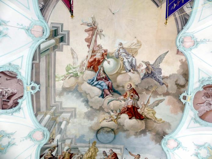 Matthäus Günther (1730–1787), Fresken, Moorenweis, Pfarrkirche Hl. Sixtus, 1775, Bild 2/14