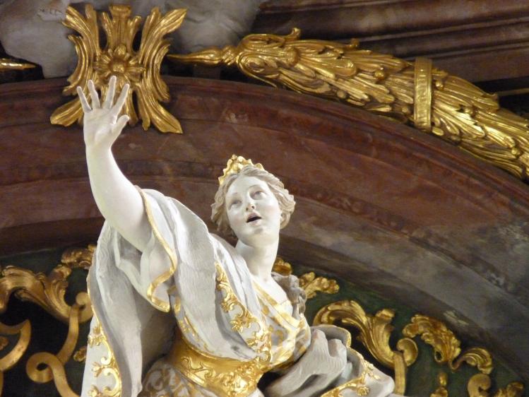 Egid Quirin Asam (1714–1748), Himmelfahrt Mariens, Ostabschluß des Chores, Rohr, ehem. Augustiner-Chorherrenstift, jetzt Benediktinerabtei, ehem. Stiftskirche, 1722–1723, Bild 6/6