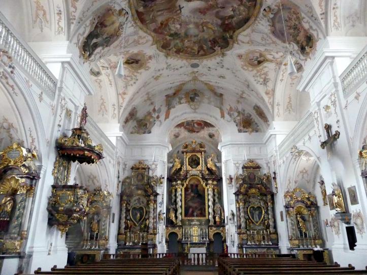 Wolfgang Dientzenhofer (1681–1701), Vollendung der Pfarr- und Wallfahrtskirche Mariä Namen, Trautmannshofen, Pfarr- und Wallfahrtskirche Mariä Namen, 1689, Bild 2/7