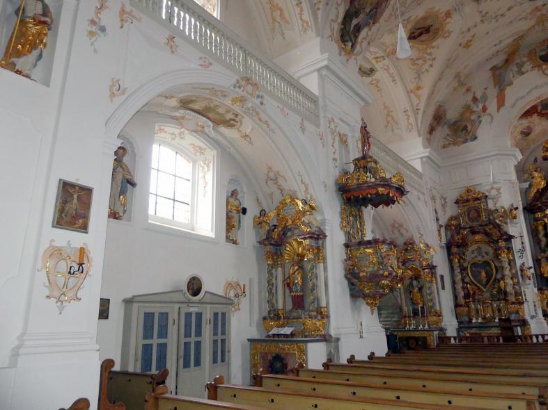 Leonhard Dientzenhofer (1685–1707), Plan für die Wallfahrtskirche Mariä Namen, Trautmannshofen, Pfarr- und Wallfahrtskirche Mariä Namen, 1686, Bild 4/7