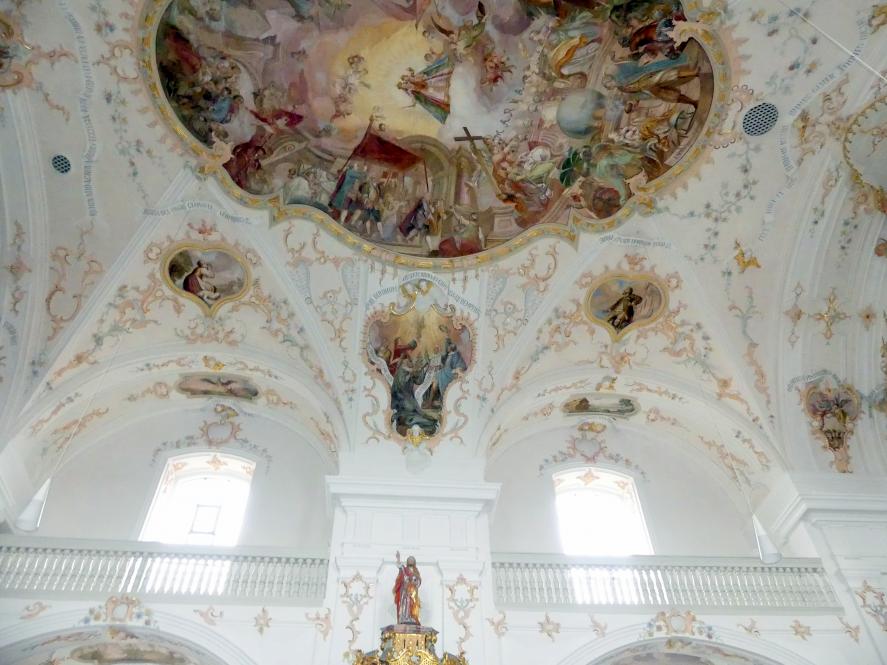 Leonhard Dientzenhofer (1685–1707), Plan für die Wallfahrtskirche Mariä Namen, Trautmannshofen, Pfarr- und Wallfahrtskirche Mariä Namen, 1686, Bild 6/7