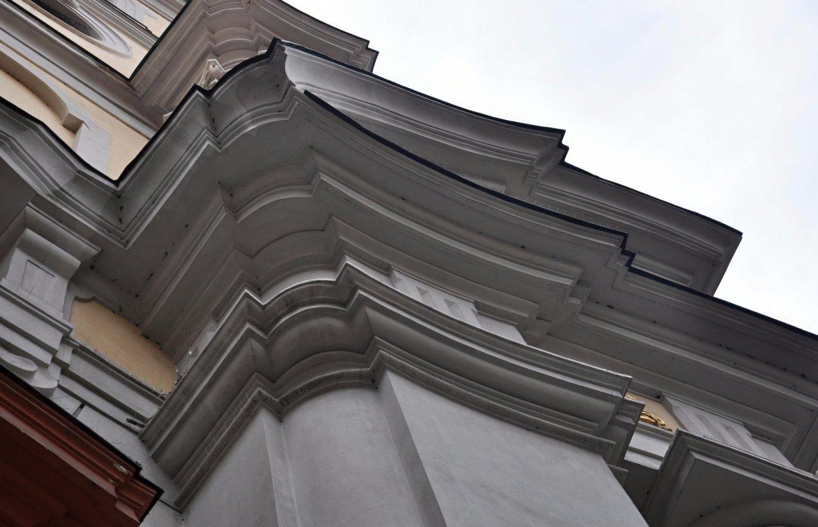 Kilian Ignaz Dientzenhofer (1718–1752), Umbau und Barockisierung von Innenraum, Gewölbe und Dach, Prag-Kleinseite, ehem. Augustinerkirche St. Thomas, 1727–1731, Bild 3/5