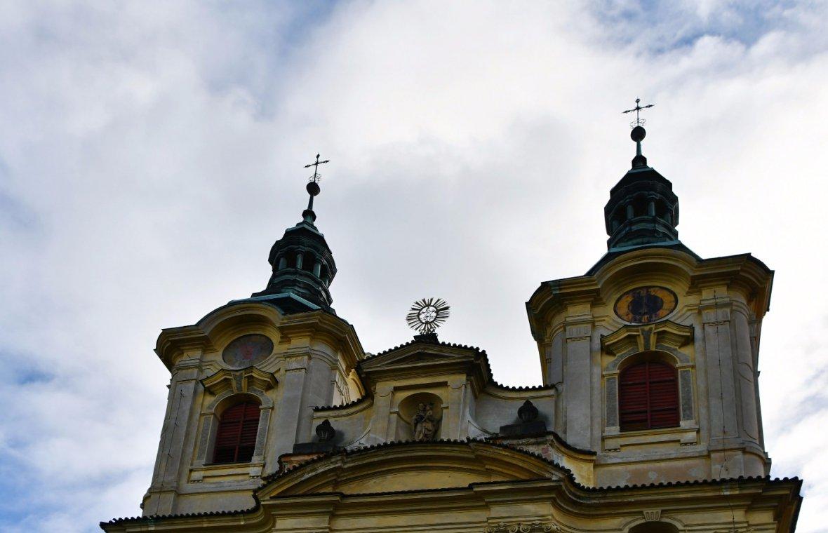 Kilian Ignaz Dientzenhofer (1718–1752), Entwurf für den Klosterkonvent (vollendet von Anselmo Luragho), Rotschow (Dolní Ročov), ehem. Augustinerkloster „Vallis beatae Virginis“, 1750–1751, Bild 2/4