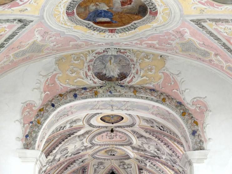 Johann Schmuzer (1663–1700), Stuckierung der ehem. Pfarrkirche St. Anna (Zeit und Zuschreibung unsicher, evtl. Gehilfenarbeit), Oberschondorf, ehem. Pfarrkirche St. Anna, 1670, Bild 6/6