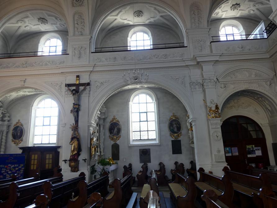 Johann Schmuzer (1663–1700), Stuckaltäre und Stuckierung der Decken und Wände, Pfreimd, Stadtpfarrkirche Mariä Himmelfahrt, 1682, Bild 4/16