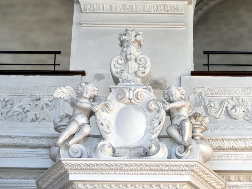 Johann Schmuzer (1663–1700), Stuckaltäre und Stuckierung der Decken und Wände, Pfreimd, Stadtpfarrkirche Mariä Himmelfahrt, 1682, Bild 9/16