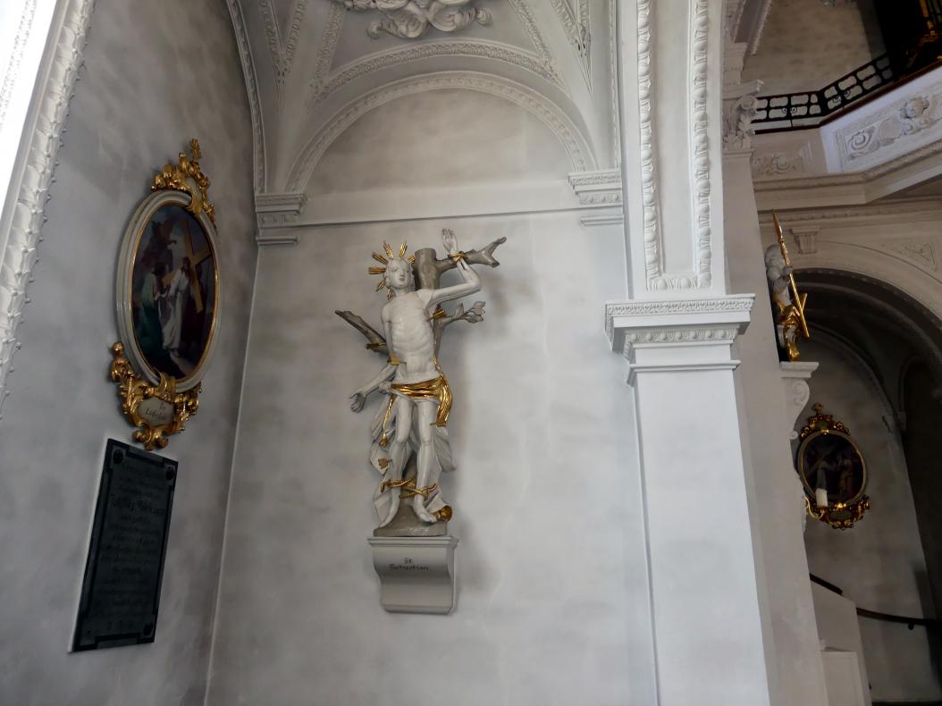 Johann Schmuzer (1663–1700), Stuckaltäre und Stuckierung der Decken und Wände, Pfreimd, Stadtpfarrkirche Mariä Himmelfahrt, 1682, Bild 10/16