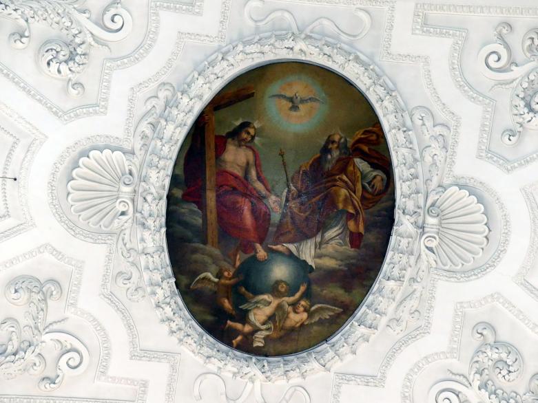 Johann Schmuzer (1663–1700), Stuckaltäre und Stuckierung der Decken und Wände, Pfreimd, Stadtpfarrkirche Mariä Himmelfahrt, 1682, Bild 11/16