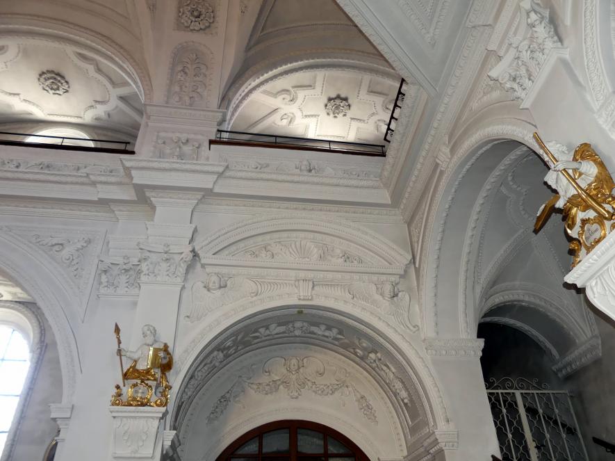 Johann Schmuzer (1663–1700), Stuckaltäre und Stuckierung der Decken und Wände, Pfreimd, Stadtpfarrkirche Mariä Himmelfahrt, 1682, Bild 13/16