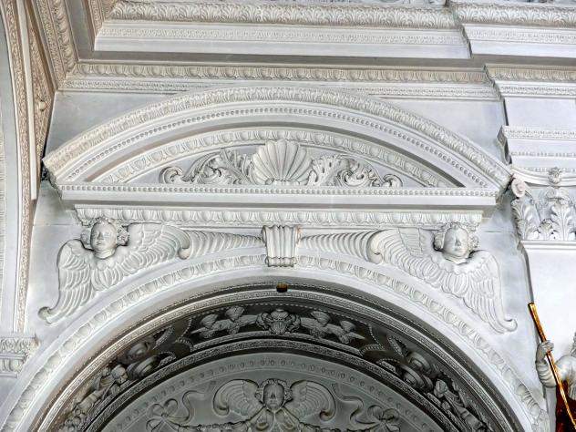 Johann Schmuzer (1663–1700), Stuckaltäre und Stuckierung der Decken und Wände, Pfreimd, Stadtpfarrkirche Mariä Himmelfahrt, 1682, Bild 14/16