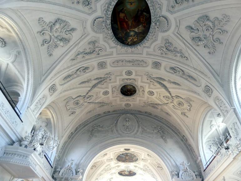 Johann Schmuzer (1663–1700), Stuckaltäre und Stuckierung der Decken und Wände, Pfreimd, Stadtpfarrkirche Mariä Himmelfahrt, 1682, Bild 15/16