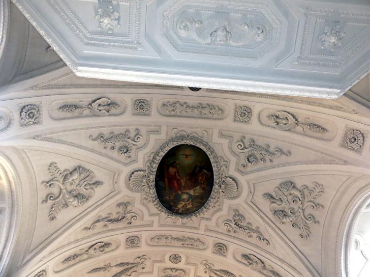 Johann Schmuzer (1663–1700), Stuckaltäre und Stuckierung der Decken und Wände, Pfreimd, Stadtpfarrkirche Mariä Himmelfahrt, 1682, Bild 16/16