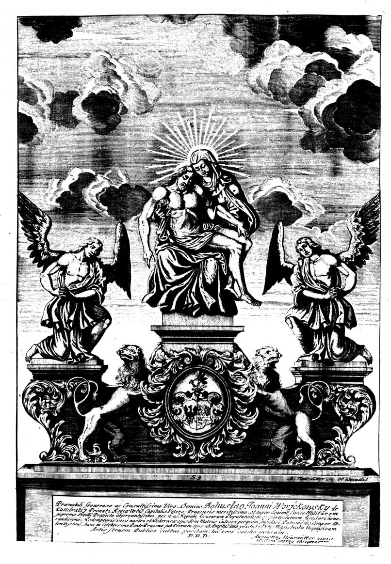 Johann Brokoff: Pietà, 1695 - 1696