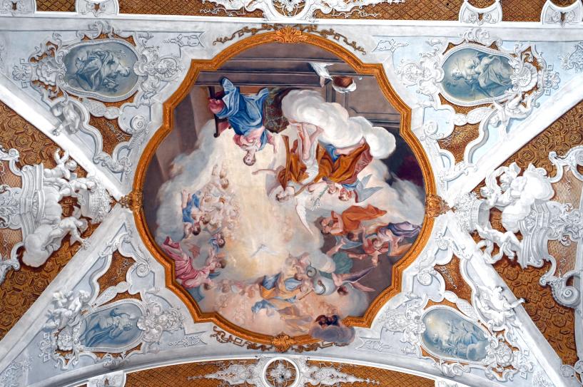 Christoph Thomas Scheffler (1719–1755), Freskenzyklus, Ellwangen, ehem. Jesuitenkirche, heute evangelische Stadtkirche, 1726–1727, Bild 4/15