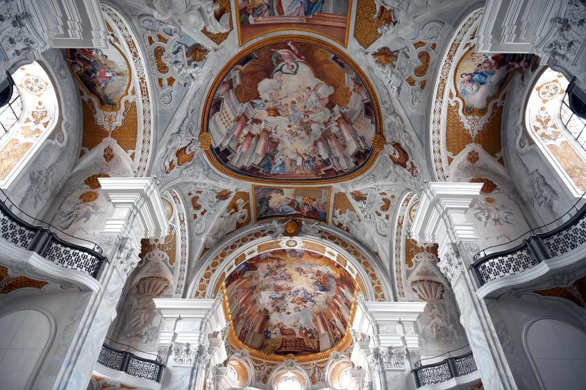 Christoph Thomas Scheffler (1719–1755), Freskenzyklus, Ellwangen, ehem. Jesuitenkirche, heute evangelische Stadtkirche, 1726–1727, Bild 6/15