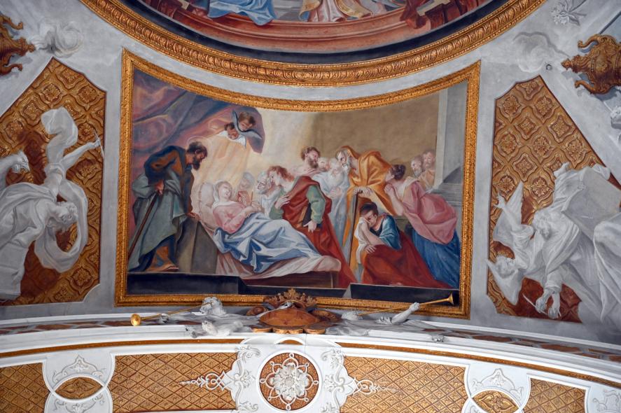 Christoph Thomas Scheffler (1719–1755), Freskenzyklus, Ellwangen, ehem. Jesuitenkirche, heute evangelische Stadtkirche, 1726–1727, Bild 11/15