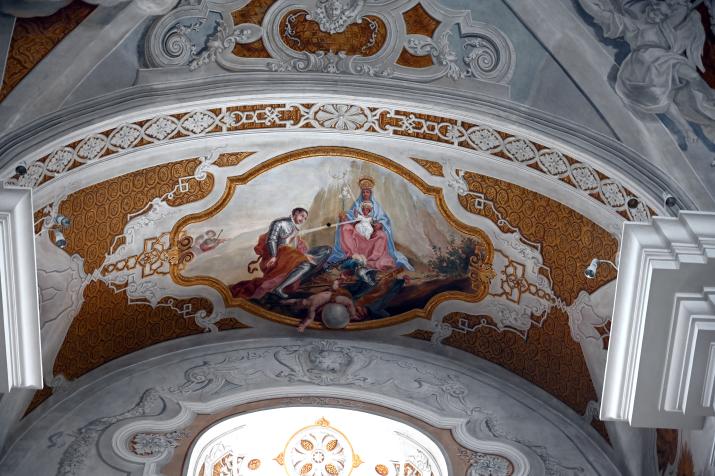 Christoph Thomas Scheffler (1719–1755), Freskenzyklus, Ellwangen, ehem. Jesuitenkirche, heute evangelische Stadtkirche, 1726–1727, Bild 13/15