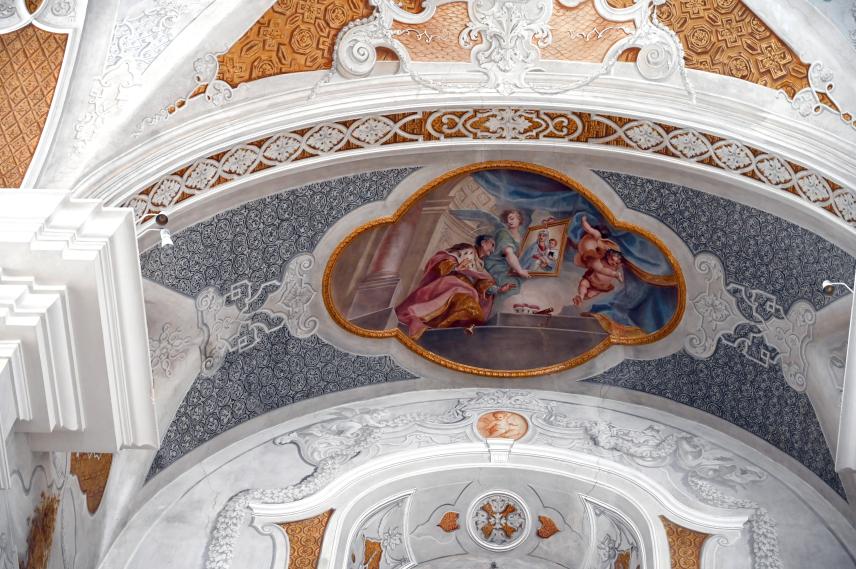 Christoph Thomas Scheffler (1719–1755), Freskenzyklus, Ellwangen, ehem. Jesuitenkirche, heute evangelische Stadtkirche, 1726–1727, Bild 14/15