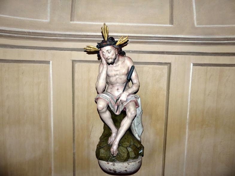Johann Joseph Christian (1727–1777), Christus in der Rast (Zuschreibung und Datierung unsicher), Daugendorf (Riedlingen), Pfarrkirche St. Leonhard, 1727, Bild 1/3